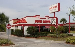 Five Guys Gluten-Free Menu 2023 - No Gluten