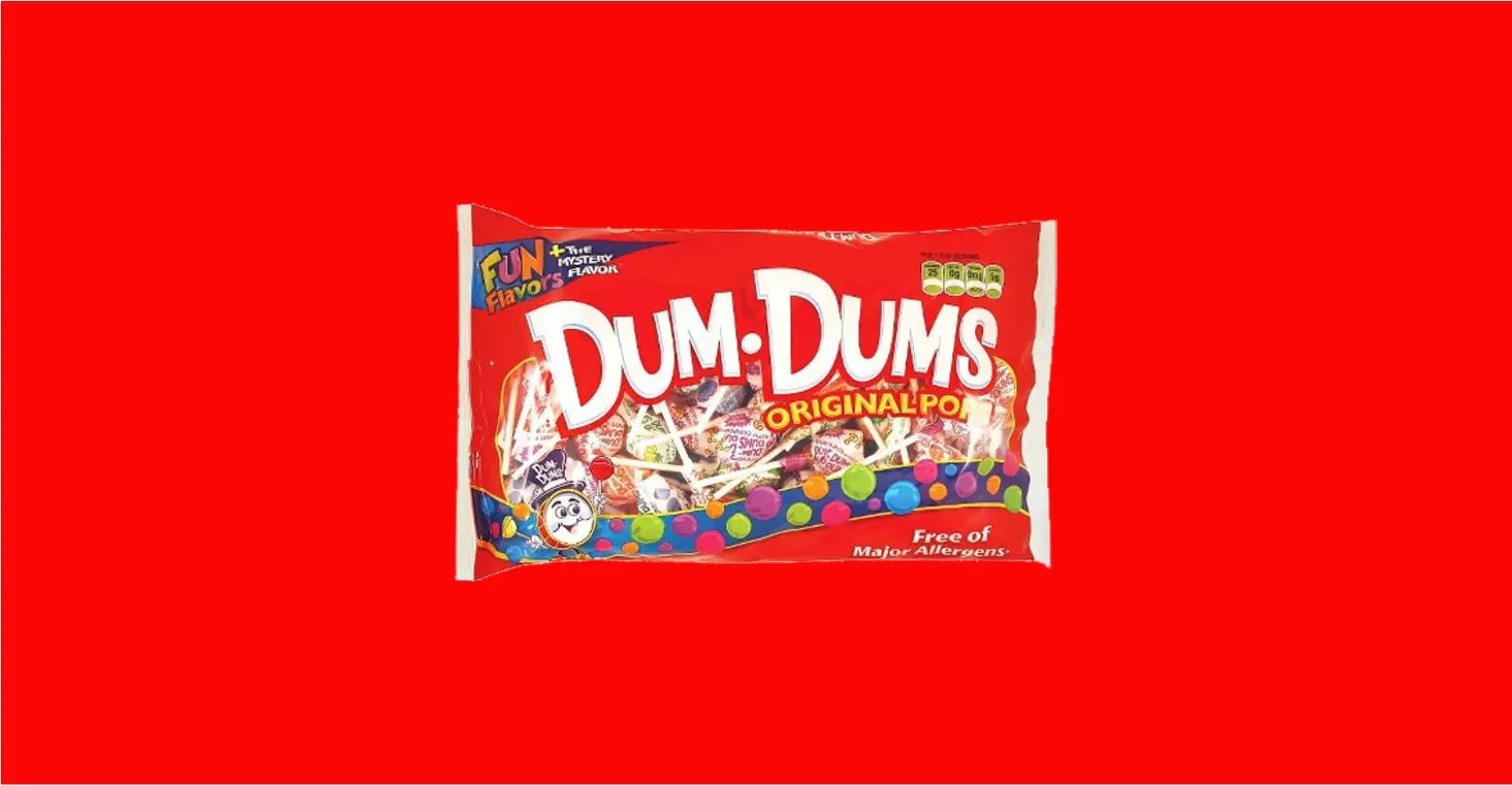 are dum dums gluten-free
