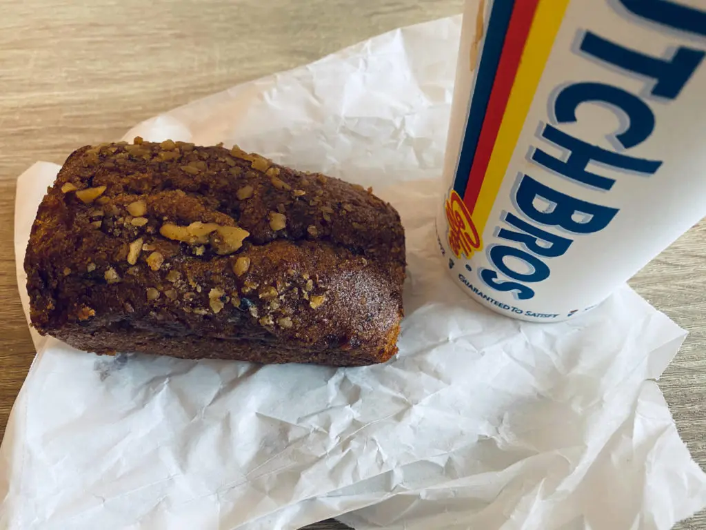 Dutch Bros gluten-free banana bread