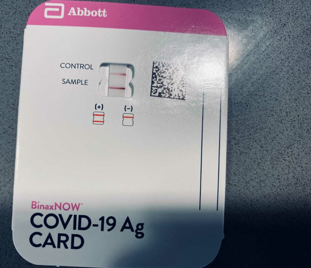 COVID-19 Ag card